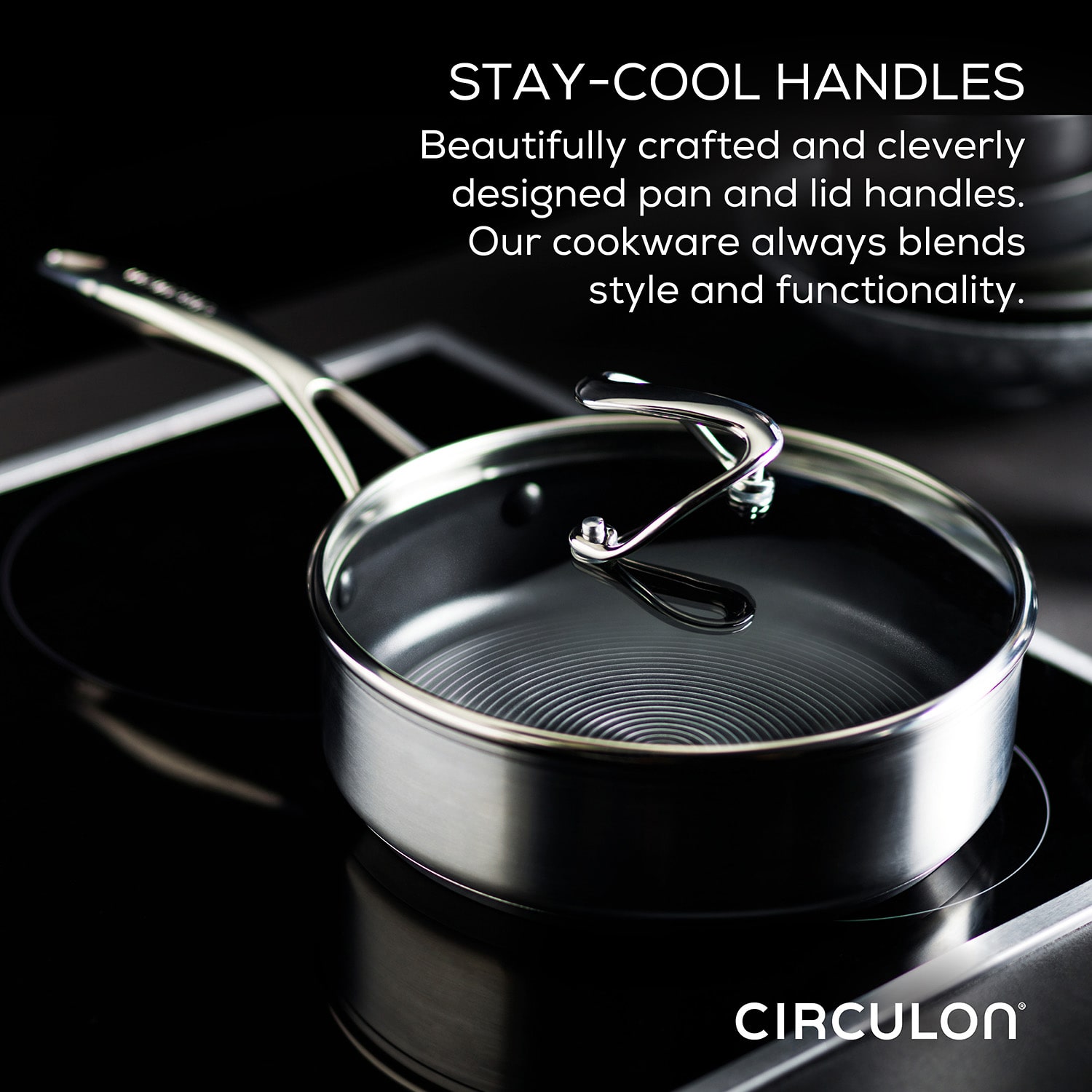 Circulon Steelshield Stainless Steel 11-pc. Cookware Set
