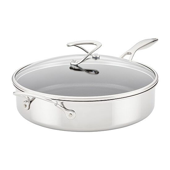 Circulon Steelshield Stainless Steel 5-qt. Saute Pan