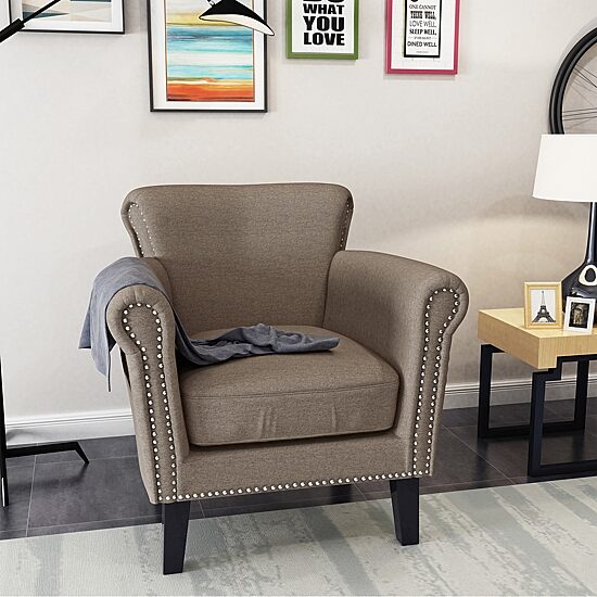 Brice Roll Arm Chair