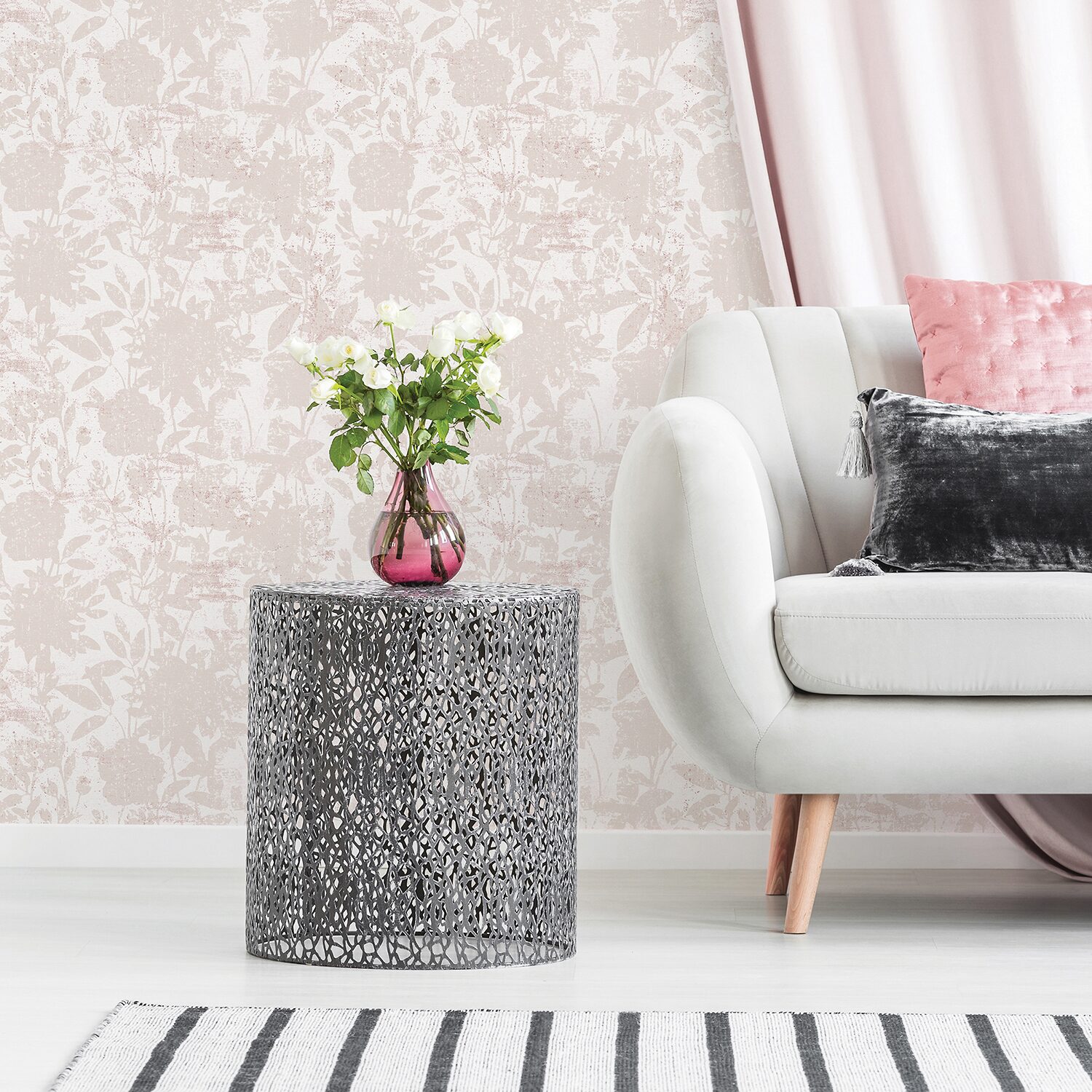 Tempaper Garden Floral Peel & Stick Wallpaper