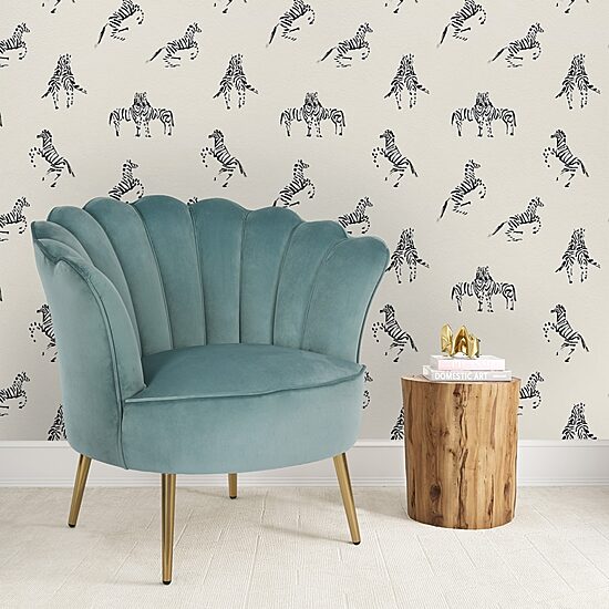 Tempaper Zebras Peel & Stick Wallpaper