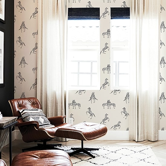 Tempaper Zebras Peel & Stick Wallpaper