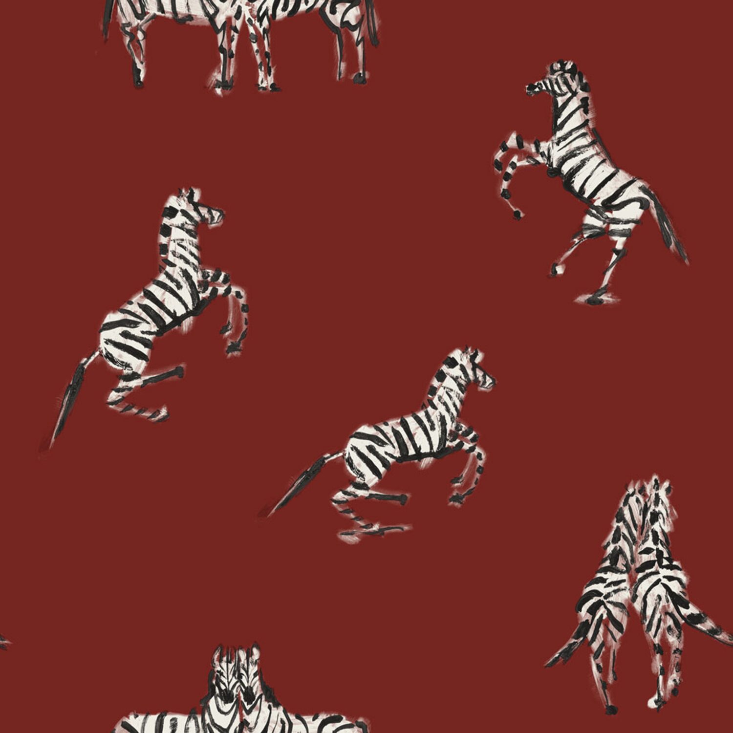 Tempaper Zebras Peel & Stick Wallpaper