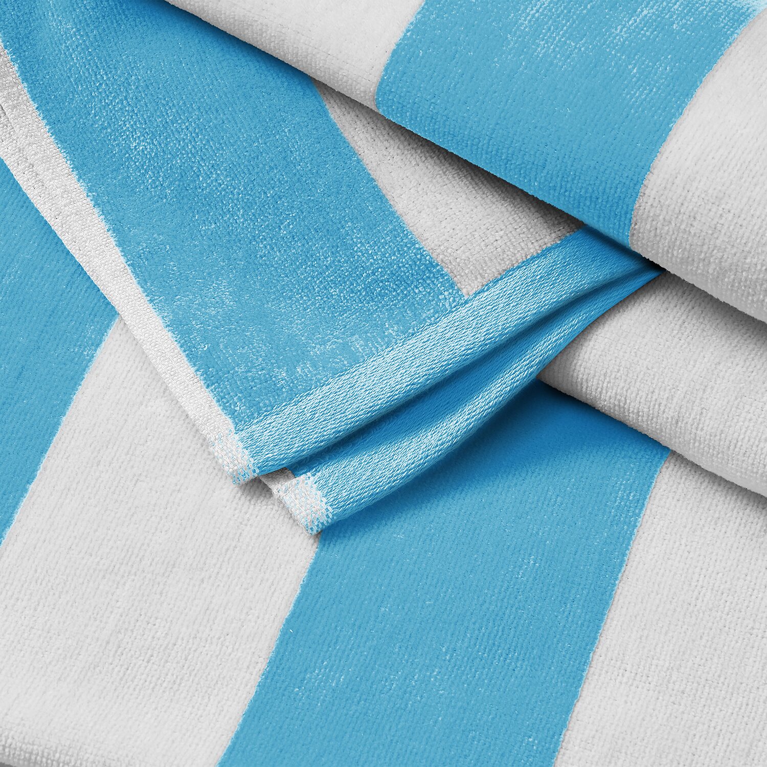 Linery Cabana Stripe Oversized Quick Dry Beach Towel