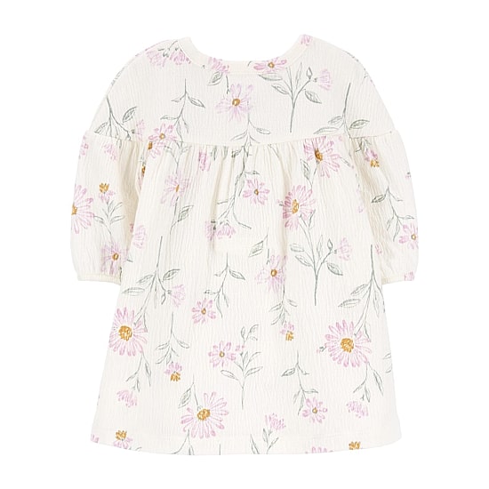 Carter's Baby Girls 2-pc. Fitted Long Sleeve A-Line Dress
