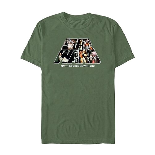 Novelty Mens Crew Neck Short Sleeve Regular Fit Graphic T-Shirt, Medium, Green