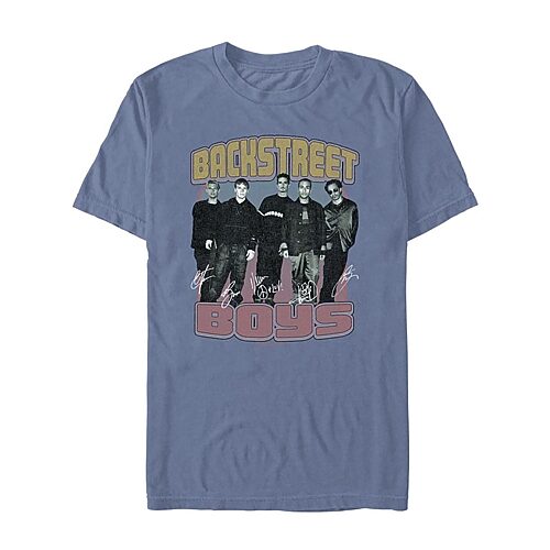 Novelty Mens Crew Neck Short Sleeve Regular Fit Graphic T-shirt In Blue