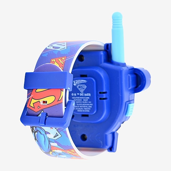 Superman Boys Multi-Function Blue Strap Watch Sup40043jc