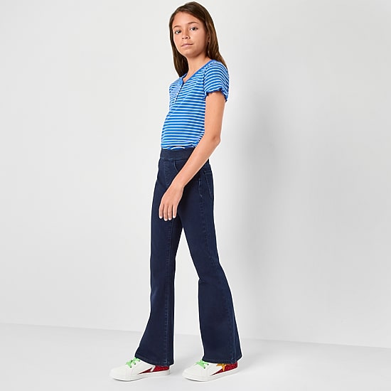 Thereabouts Little & Big Kid Girls Pull On Flare Leg Jean