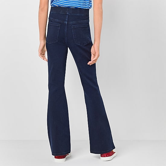 Thereabouts Little & Big Kid Girls Pull On Flare Leg Jean