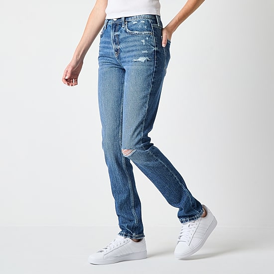 Arizona Drainpipe Womens Juniors High Rise Skinny Fit Jean