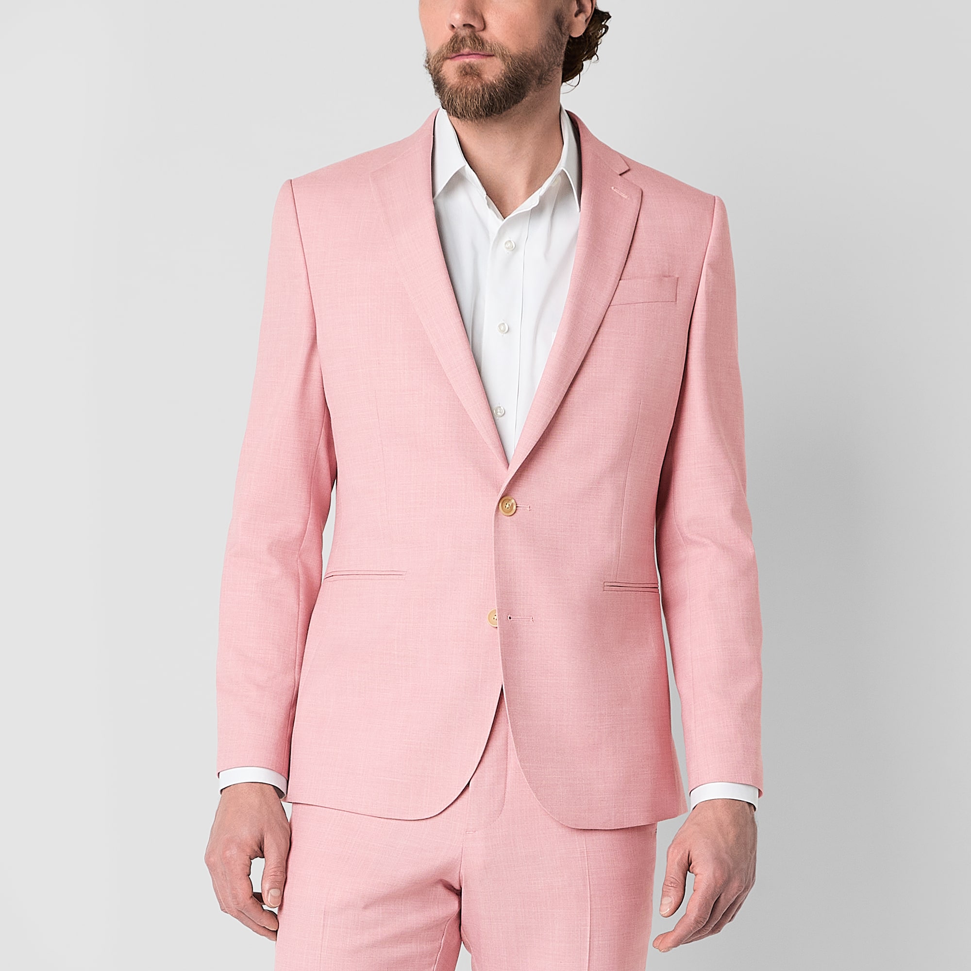 J. Ferrar Mens Classic Fit Big and Tall Suit Jacket