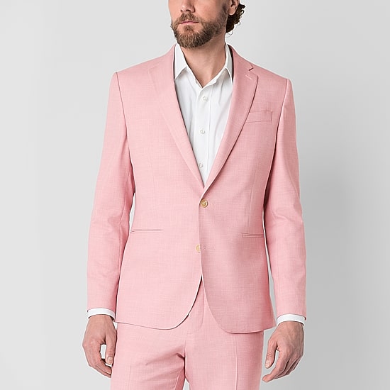 J. Ferrar Mens Big and Tall Classic Fit Suit Jacket