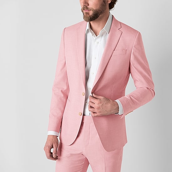 J. Ferrar Mens Big and Tall Classic Fit Suit Jacket