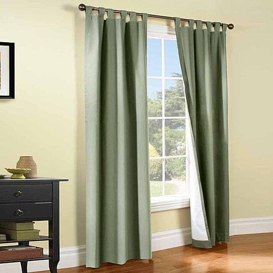 THERMALOGIC™ Tab Top Energy Saving Light-Filtering Set of 2 Curtain Panel