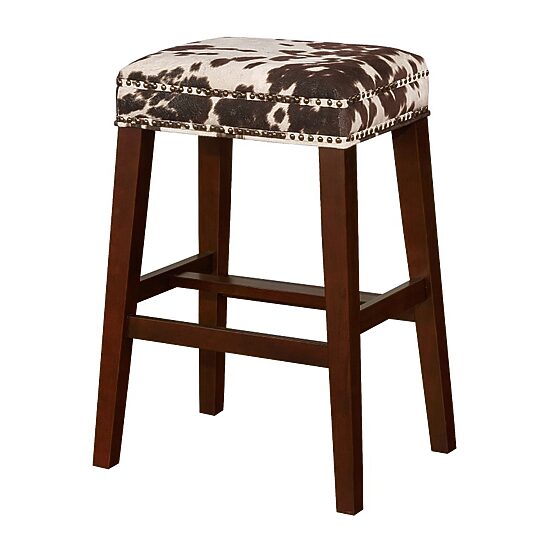 Walt Nailhead Trim Upholstered Bar Stool
