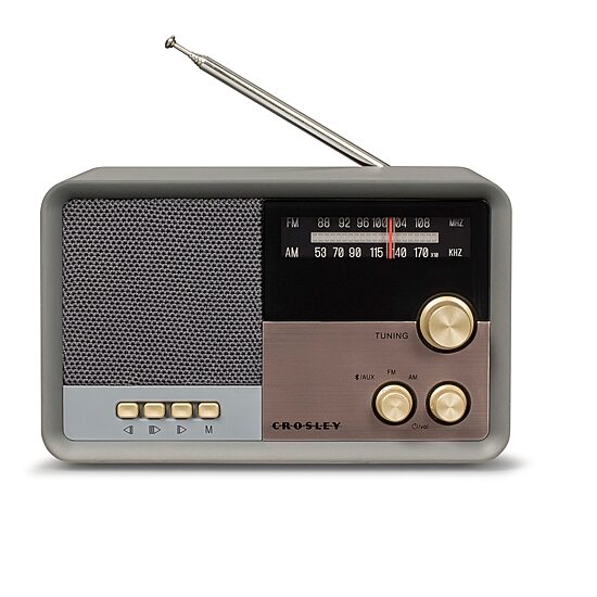 Crosley Tribute AM/FM Radio with Built-in Bluetooth