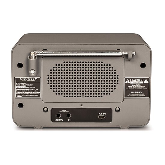 Crosley Tribute AM/FM Radio with Built-in Bluetooth