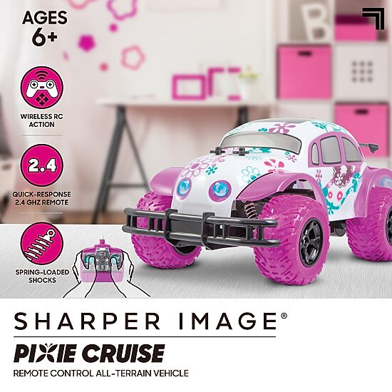 Sharper Image® Pixie Cruiser Pink and Purple RC Remote Control Car