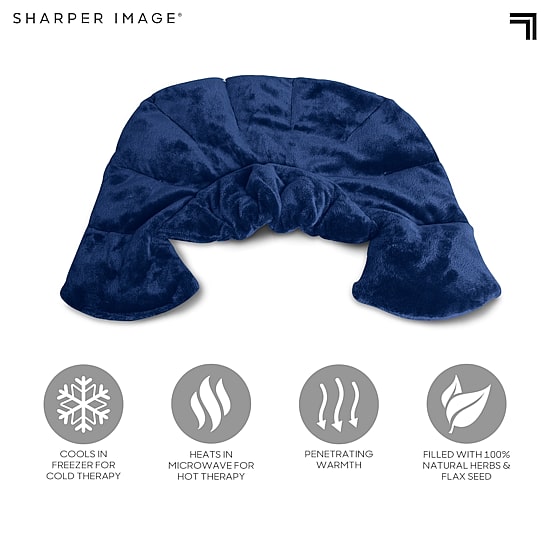 Sharper Image Heated Neck + Shoulder Wrap