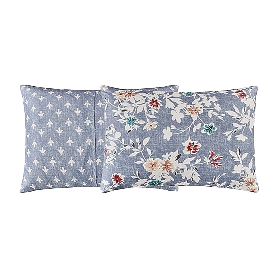 Richmond Park Talia Floral 3-pc. Midweight Comforter Set
