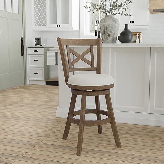 Hillsdale House Hamlin Counter Height Swivel Bar Stool