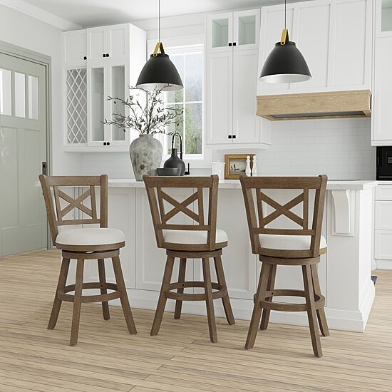 Hillsdale House Hamlin Counter Height Swivel Bar Stool