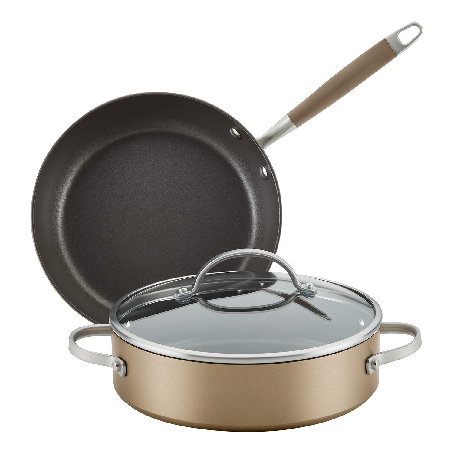 Anolon Advanced Home Aluminum 3-pc. Non-Stick Cookware Set