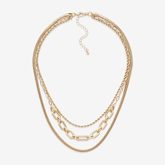 BOLD ELEMENTS HOOP AND CHAINS
