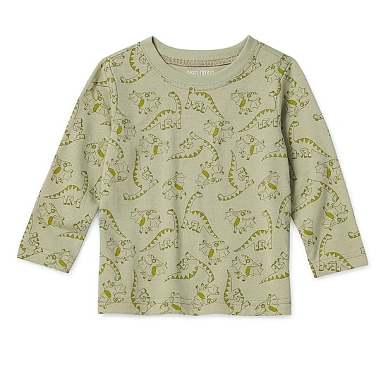 Okie Dokie Baby Boys Crew Neck Long Sleeve Regular Fit Graphic T-Shirt