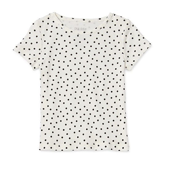 Okie Dokie Toddler & Little Girls Crew Neck Short Sleeve T-Shirt