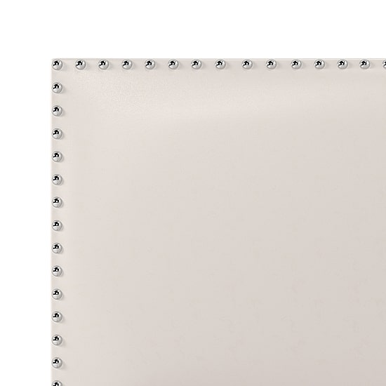 Gayle Nailheadtrim Rectangular Bed