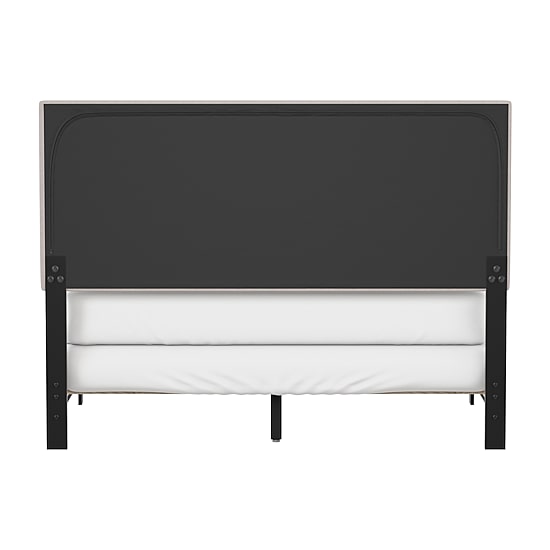 Gayle Nailheadtrim Upholstered Rectangular Bed