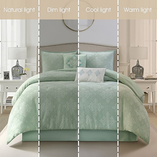 Stratford Park Arlo 6-pc. Medallion Lightweight Comforter Set
