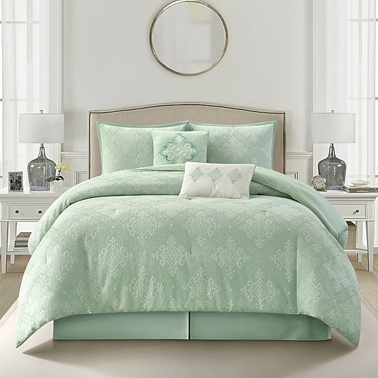 Stratford Park Arlo 6-pc. Medallion Lightweight Comforter Set