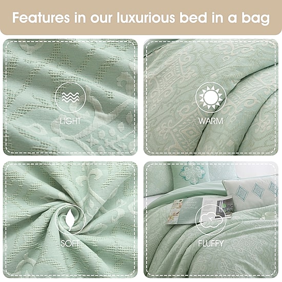 Stratford Park Arlo 6-pc. Medallion Lightweight Comforter Set