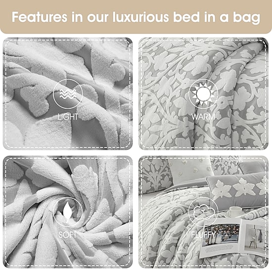 Stratford Park Beatrix 7-pc. Floral Lightweight Comforter Set