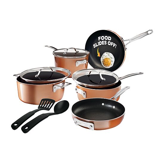 Gotham Steel Stackmaster 10-pc. Cookware Set