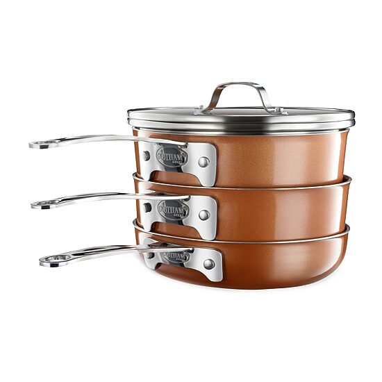 Gotham Steel Stackmaster 10-pc. Cookware Set