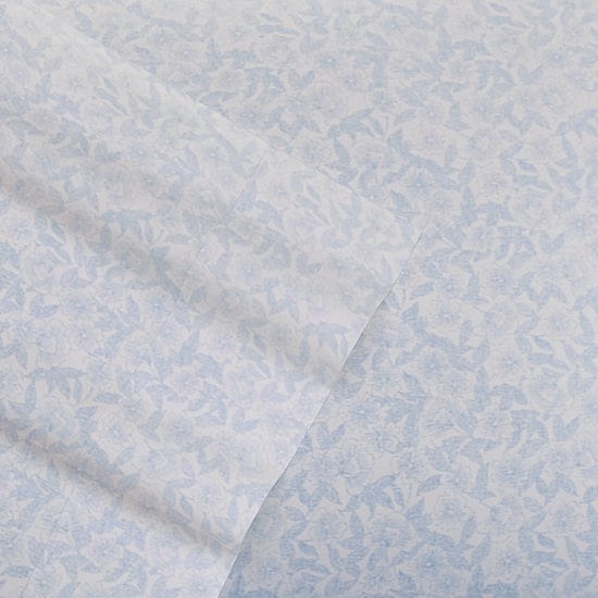 Laura Ashley 200tc 100% Cotton Percale 6-Pc Sheet Set