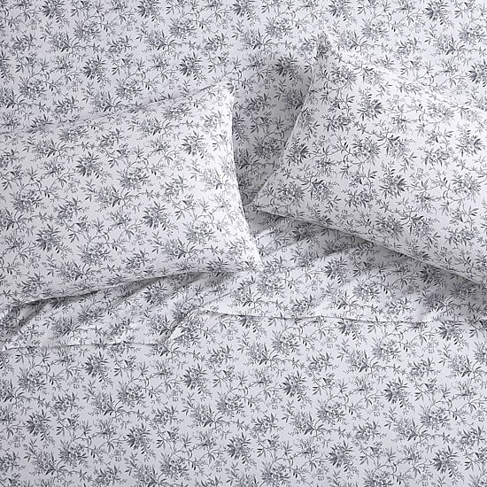 Laura Ashley 100% Cotton Flannel Sheet Set