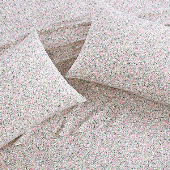 Laura Ashley 200tc 100% Cotton Percale Sheet Set