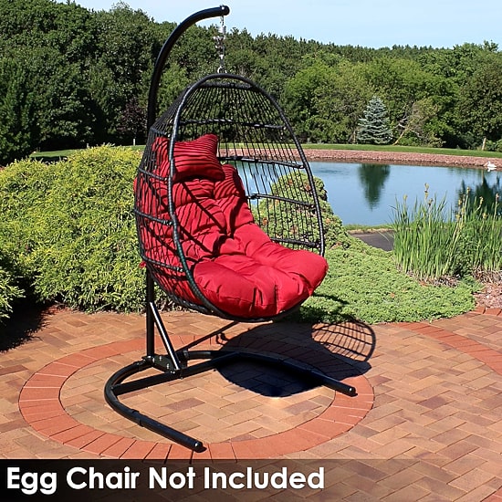 Steel U-Shape Hanging Chair Hammock Stand