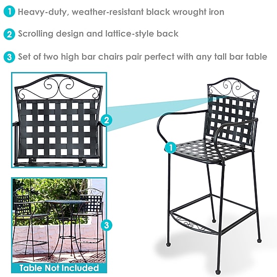 2-pc. Bar Stool