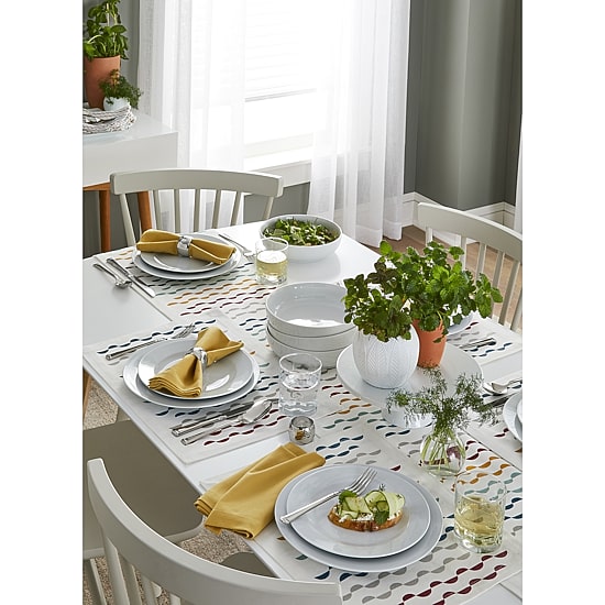 Home Expressions Porcelain Rim Salad Plate