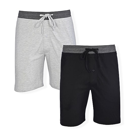 Hanes 2 Pack Mens 2-pc. Pajama Shorts