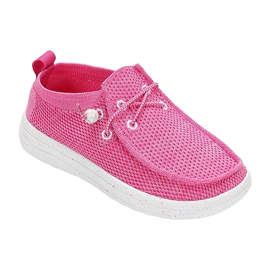 Lamo Lamo Kids Mickey Girls Round Closed Toe Slip-On Shoe
