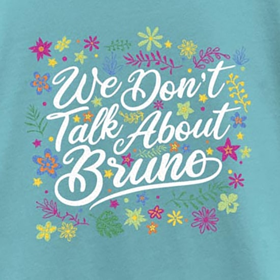 Disney Encanto Little & Big Kid Girls Crew Neck Short Sleeve Slim Fit Encanto Graphic T-Shirt