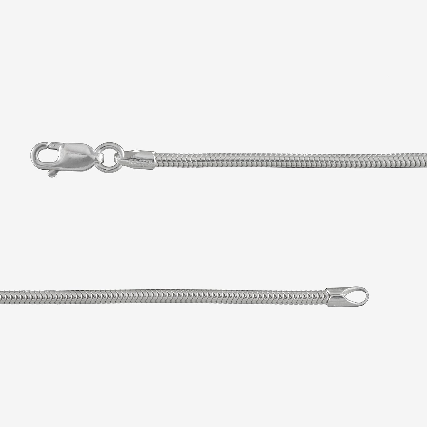 Sterling Silver 18-24" 2mm Snake Chain