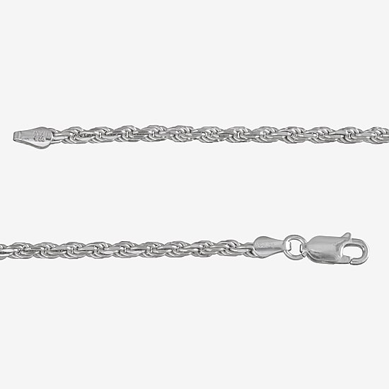 Sterling Silver 18-24" 2.8mm Rope Chain